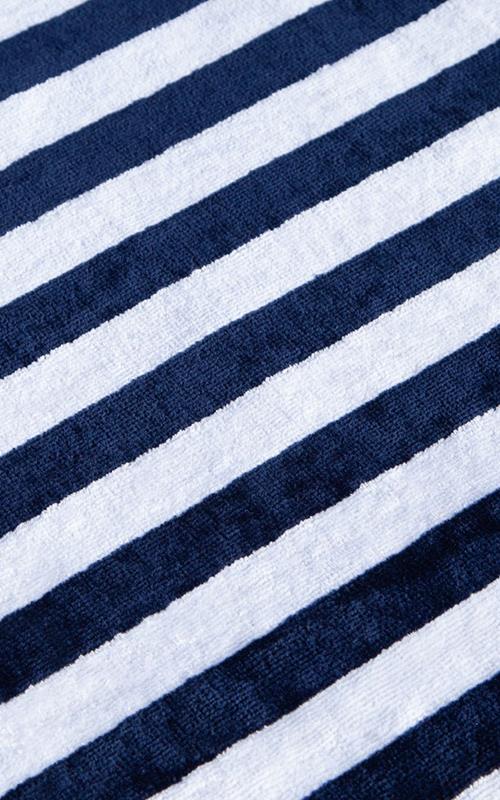 06507-5 Toalla playera jacquard estampado marinero.