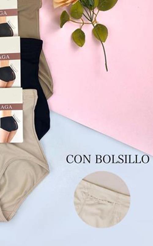 32003 Braga faja reductora con bolsillo, para mujer.