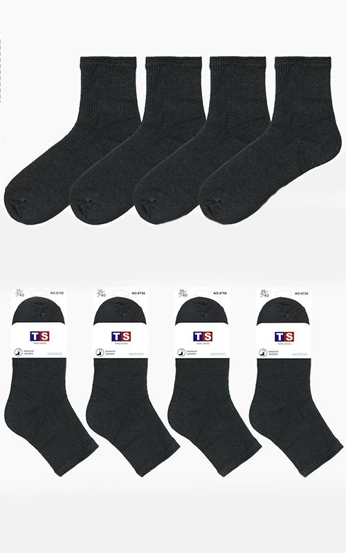 8750-7 Calcetín tobillero de media caña para mujer.