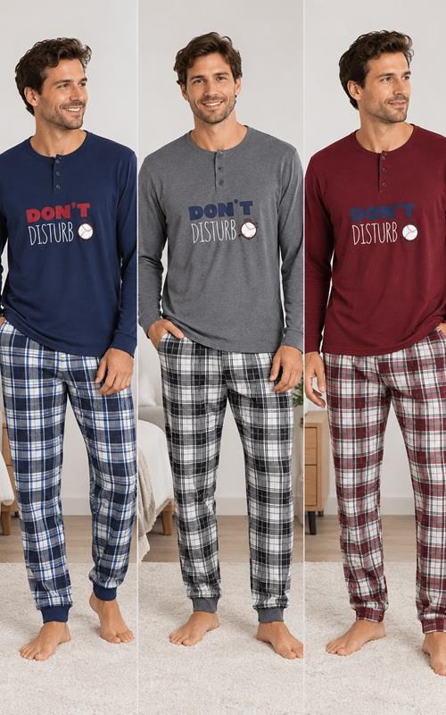 E2676 Pijama fino juvenil para hombre.