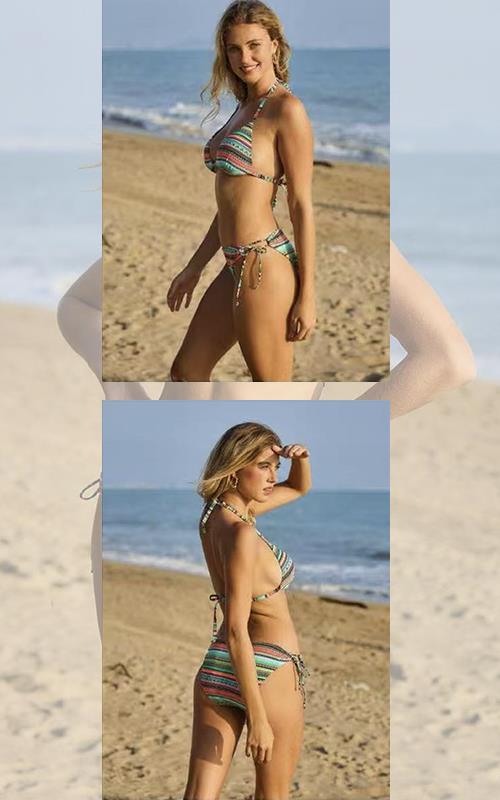 EC5601 Bikini juvenil estampado.