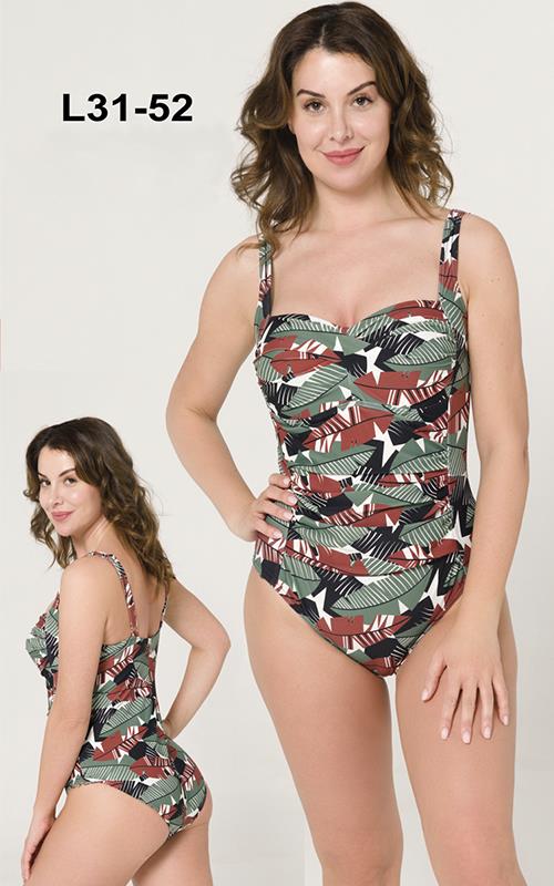 L31-52 Bañador estampado para señora.