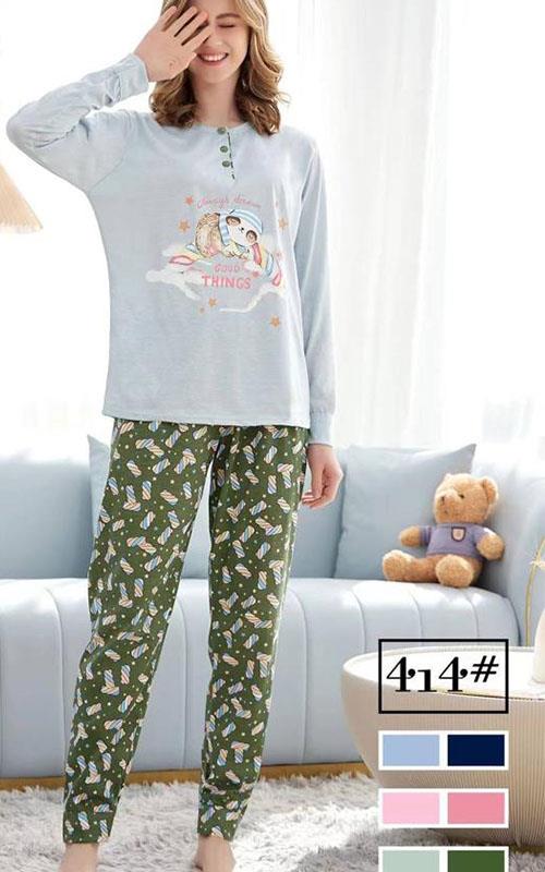 414 Pijama de entretiempo para mujer " Good Things "