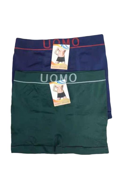 WF011 Bóxer de microfibra para hombre, acabado liso.