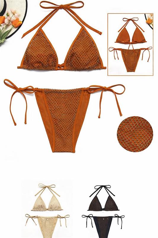 CA2505 Bikini juvenil de rejilla.