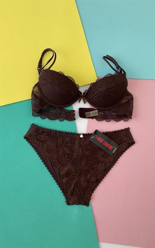 CB8015 Conjunto de sujetador push up más braga.