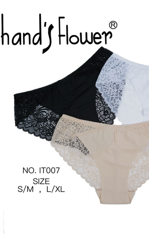 IT007 Braga mujer con encaje en parte posterior.