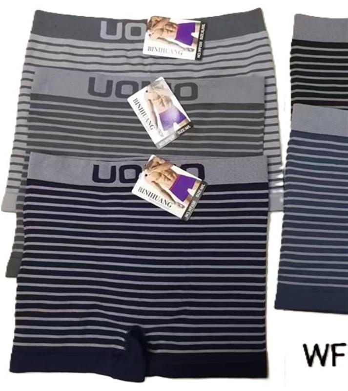 Wf030 Bóxer de microfibra, sin costuras para hombre.